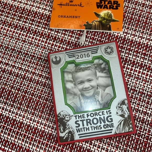 Hallmark Star Wars Ornament 2016 Picture Frame - Picture 1 of 2
